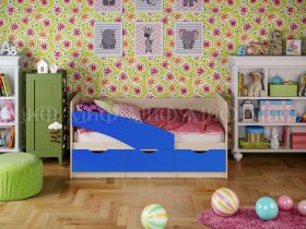Кровать детская Бабочки 2,0 м в Табулге - tabulga.mebel-nsk.ru | фото