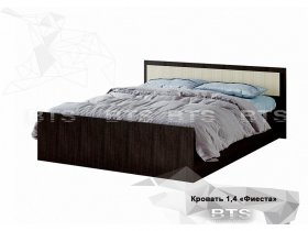 Кровать двуспальная 1,4м LIGHT Фиеста (BTS) в Табулге - tabulga.mebel-nsk.ru | фото