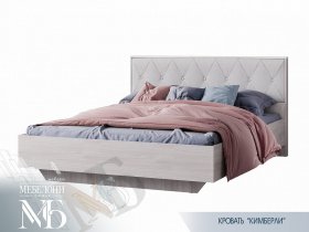 Кровать двуспальная 1,6м Кимберли КР-13 в Табулге - tabulga.mebel-nsk.ru | фото