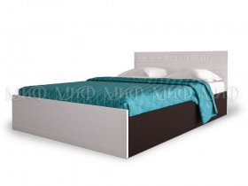 Кровать двуспальная Афина 1,6 м в Табулге - tabulga.mebel-nsk.ru | фото