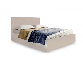 Кровать мягкая 1,6 Сиеста стандарт, вар.2 в Табулге - tabulga.mebel-nsk.ru | фото