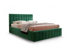 Кровать мягкая 1,6 Вена стандарт, вар.1 в Табулге - tabulga.mebel-nsk.ru | фото