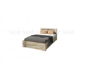 Кровать с ортопед. осн. 1,2м Ривьера в Табулге - tabulga.mebel-nsk.ru | фото