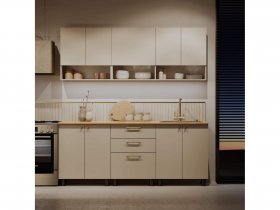 Кухонный гарнитур Орма 2,0м в Табулге - tabulga.mebel-nsk.ru | фото