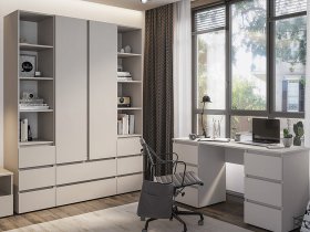 Модульная детская Люмо (кашемир) в Табулге - tabulga.mebel-nsk.ru | фото