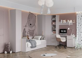 Модульная детская «Тефия» (тефия/софт сантьяго) в Табулге - tabulga.mebel-nsk.ru | фото