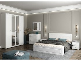 Модульная спальня Барселона (Хандис) в Табулге - tabulga.mebel-nsk.ru | фото