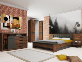 Модульная спальня Глазго в Табулге - tabulga.mebel-nsk.ru | фото