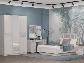Модульная спальня Лоренцо в Табулге - tabulga.mebel-nsk.ru | фото