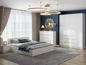 Модульная спальня Ницца в Табулге - tabulga.mebel-nsk.ru | фото