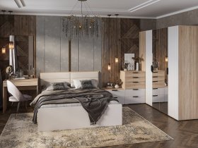 Модульная спальня Норд в Табулге - tabulga.mebel-nsk.ru | фото