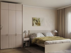 Модульная спальня Орма (МДФ) в Табулге - tabulga.mebel-nsk.ru | фото