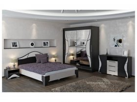 Модульная спальня Верона (Линаура) в Табулге - tabulga.mebel-nsk.ru | фото