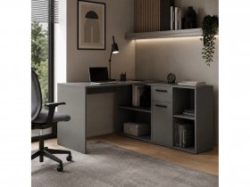 Стол письменный Лайт 03.245 (темно-серый) в Табулге - tabulga.mebel-nsk.ru | фото